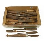 20 chisels and gouges G