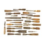 20 chisels and gouges G+