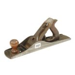 A USA STANLEY No 5 1/2H jack plane with English iron needs a clean G