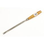 A 7/16" bevel edge chisel by MARPLES with beech handle G+