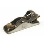 A STANLEY No 16 adjustable mouth block plane G+