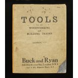 Buck & Ryan; 1937 Tools for the Woodworking and Building Trades,