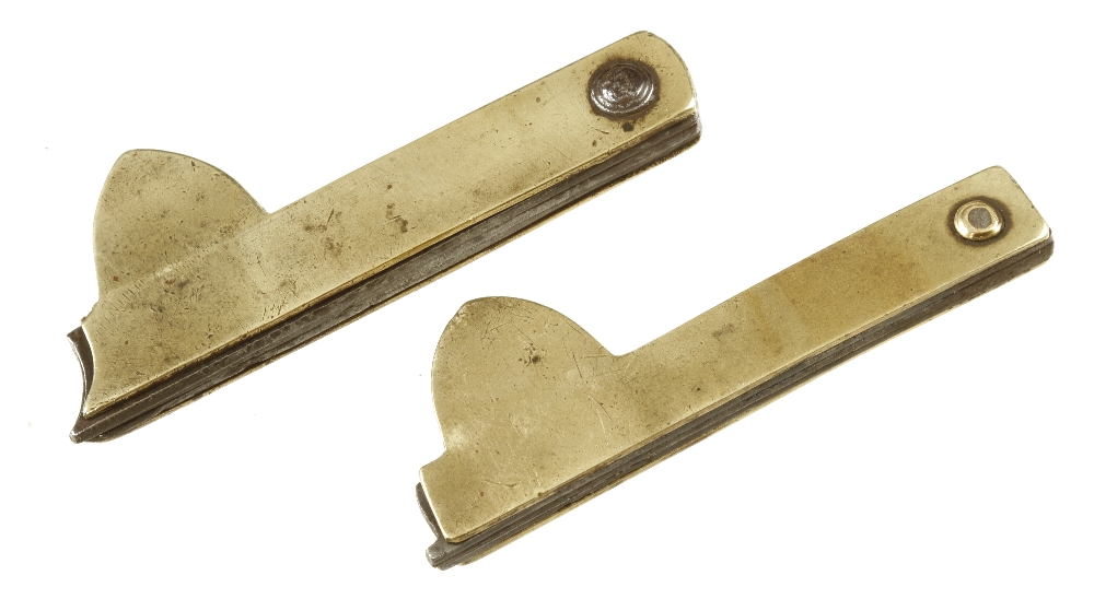 Two brass cased triple fleams G+ - Image 3 of 3
