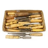 20 chisels G+