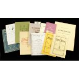 Various reprint catalogue, for Mathieson, Norris,