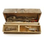 A joiners carrying case with some tools G-