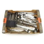 A large quantity of SDS masonry drill bits and other wood bits G++