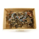 A quantity of clamps and vices G