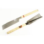 Two Japanese saws,