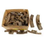 A quantity of coopers tools all lacking iron and /or wedge P