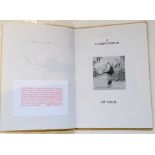 Andrew LANYON (1947) Rosa's Riding Tips for would-be riders by Rosa Levin Signed by Rosa and