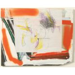 Arthur LANYON (1985) 'Pushka' Mixed media Signed and dated 2013 to the back 24 x 31cm (See