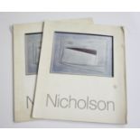 Ben NICHOLSON (1894-1982) Exhibition catalogue, Waddington Galleries with essay by Norbet Lynton,