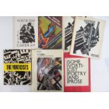 Seven publications based upon the Vorticist Movement.