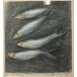 Robert JONES (1943) Herring Mixed media Signed,