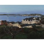 Ashley HOLD (1964) View overlooking Falmouth from Erisey Terrace Oil on board Monogrammed and