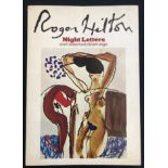 Roger HILTON (1911-1975) A publication, Night Letters and Selected Drawings.