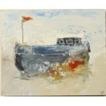 Shirley FOOTE South Westerlies Oil on board Initialled Inscribed to the back 15.