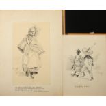 Phil MAY (1864-1903) Two ink cartoons Each signed and inscribed Condition report: