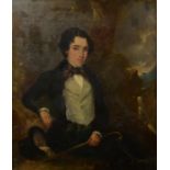 Portrait of a Gentleman Oil on canvas Indistinctly signed and dated 1842 49 x 43cm