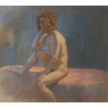 Ken SYMONDS (1927-2010) Nude in Evening Light,