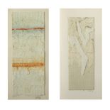 Roy RAY (1936) Untitled Two mixed media pieces Each initialled and dated '96