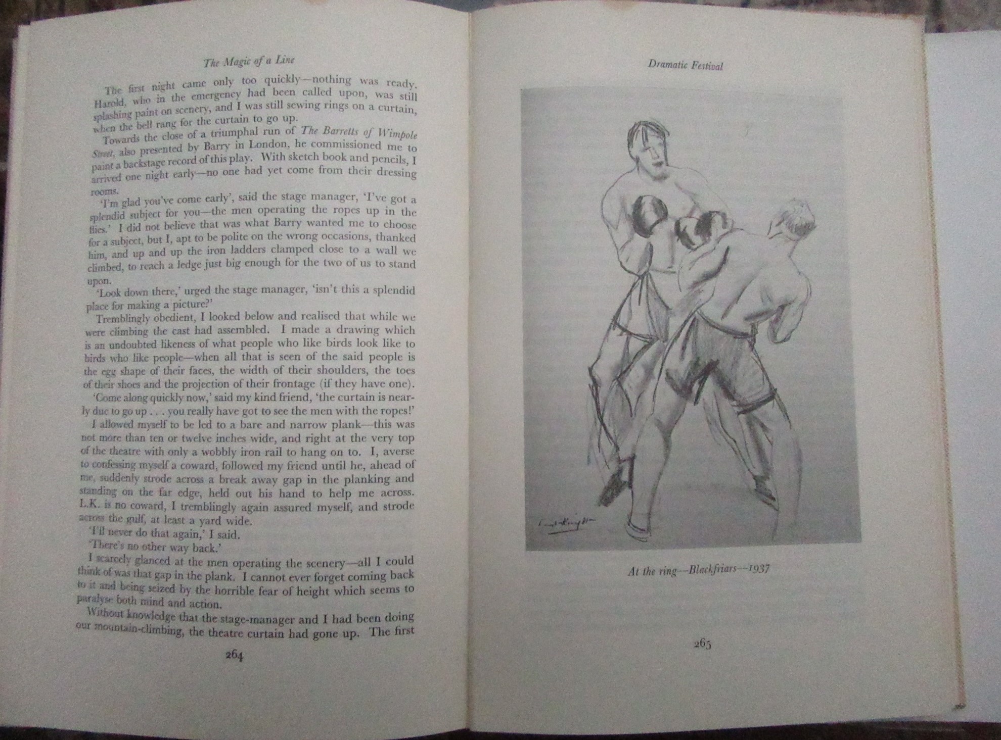 Dame Laura KNIGHT (1877-1970) The Magic of a Line An autobiography First edition, - Image 4 of 9