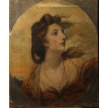Follower of Joshua Reynolds Ariadne Oil on canvas 61 x 50cm