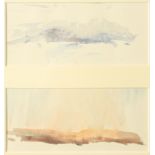 Samuel John Lamorna BIRCH (1869-1955) Two colour wash studies Watercolour Each 7.5 x 17.