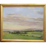 J Barrie ROBINSON Landscape Oil on board Signed and dated 1923 33 x 40cm