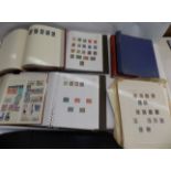 Collections in albums, stockbook and leaves includes Belgium, Sweden, Italy and others,