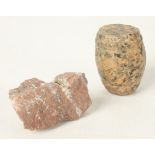 Red Sandstone with Calcite - Glamorgan