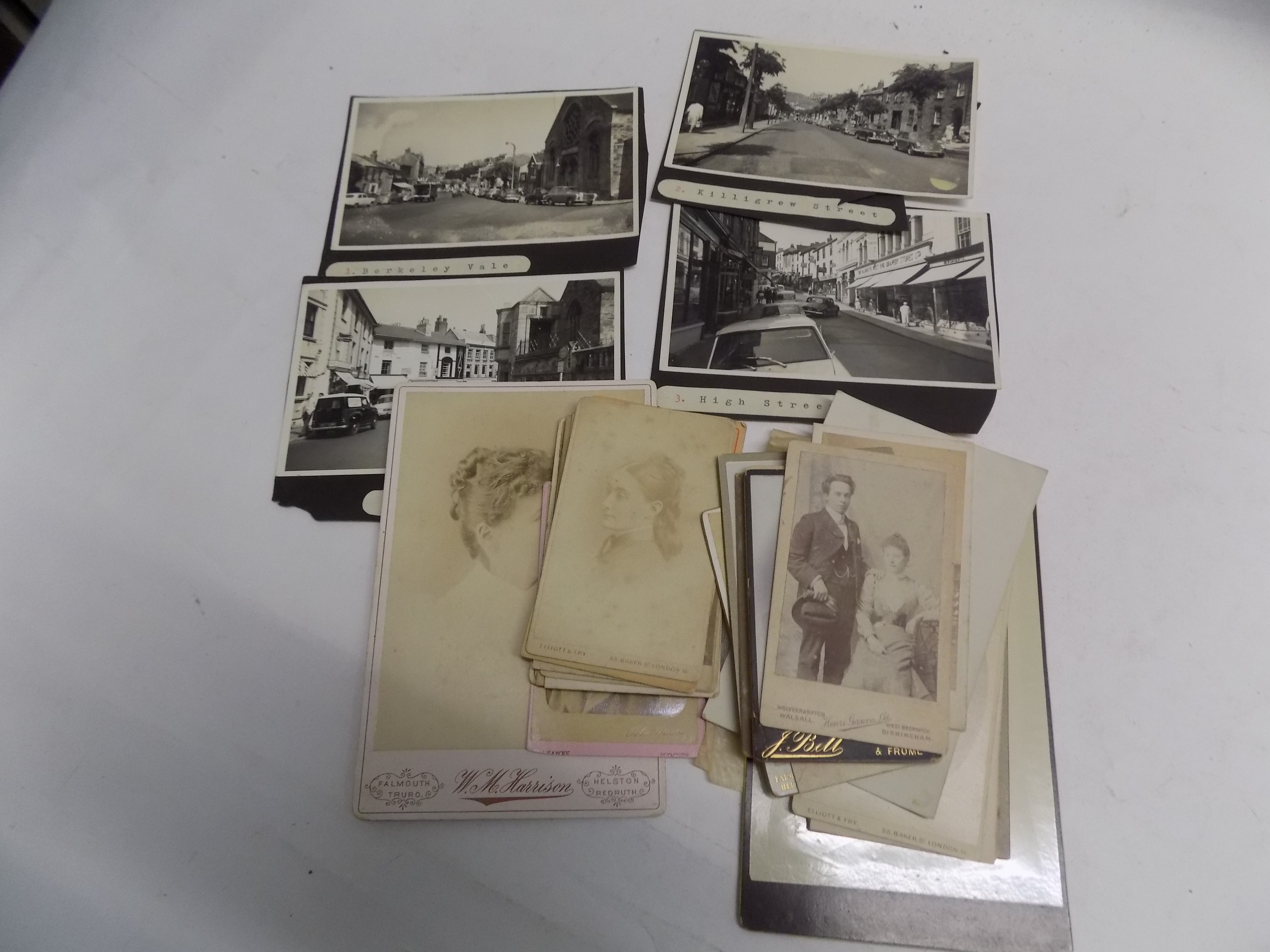 CARTE-DE-VISITE & other photos.