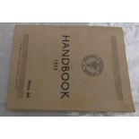 Cornwall Cricket League. Handbook 1953. orig wps.