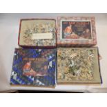 Two Delta series plywood jigsaw puzzles each with approximately 2000 peices.