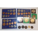 British coin set etc.