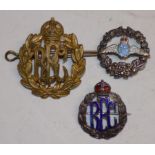 Miscellaneous badges and medals :- WWII medal, 1939-45 medal,