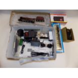 Hornby 00 gauge locomotive, Princess Elizabeth, together with controllers, carriage etc.