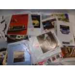 A quantity of 1970's car brochures including Volvo & Ford.