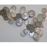 £4-62 1/2 face value British pre 1947 silver coins.