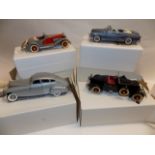 Danbury mint:- 1953 Buick Skylark, 1935 Duesenberg SSJ,