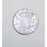 Wreck coin:- Spain Pillar dollar 1737