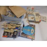 Miscellaneous stamps in envelopes and loose.