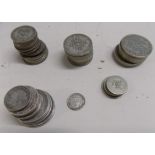 £1-20 face value pre 1947 British silver and £1-05 pre 1920.