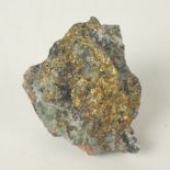 Chalcopyrite with dolomite Approximately 5 x 7cm,
