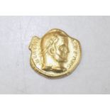 Roman:- Gold, Licinius I AD 308-325. Solidus possibly more modern copy.