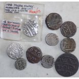 Silver and bronze dump coins etc.