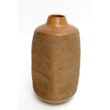 A Janet Leach saltglaze stoneware massive vase,