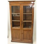 An oak bookcase, early 20th century,