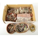 A large quantity of studio ceramic beads and buttons from the Estate of Trevor Corser,
